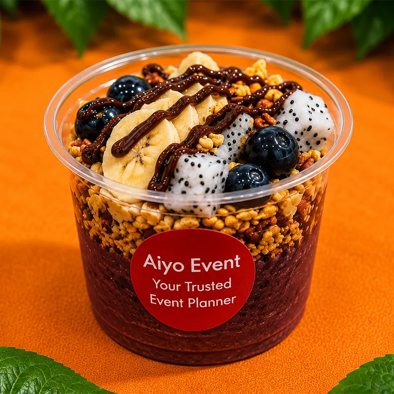 Acai Bowl Live Station