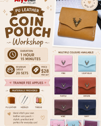 DIY Leather Coin Pouch Workshop